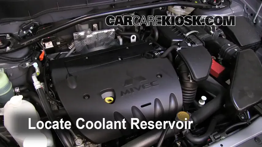 2010 Mitsubishi Outlander ES 2.4L 4 Cyl. Coolant (Antifreeze)